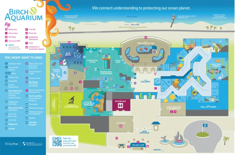 Birch Aquarium Map 2024