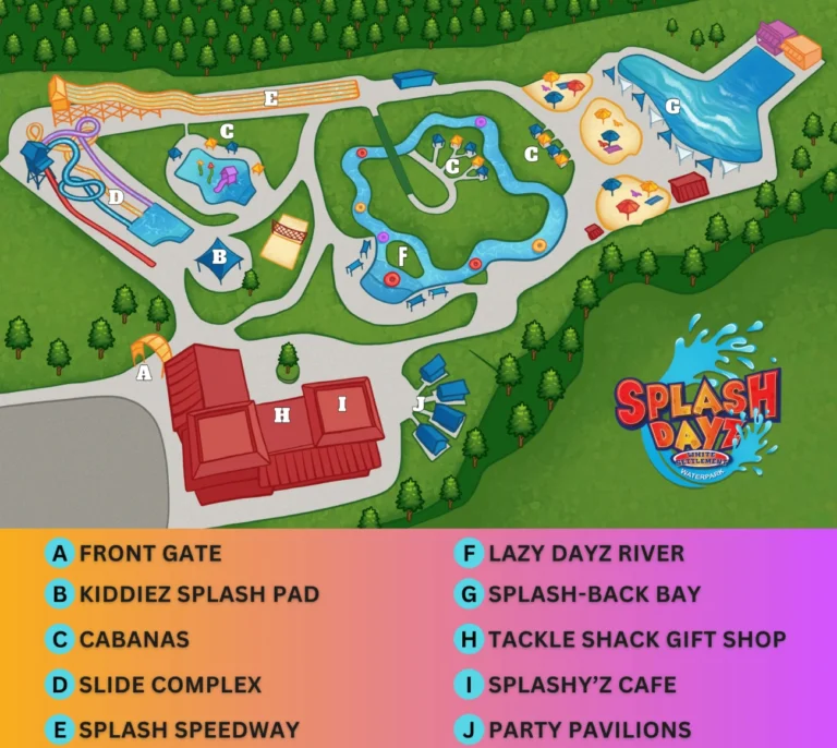 Splash Dayz Map 2024
