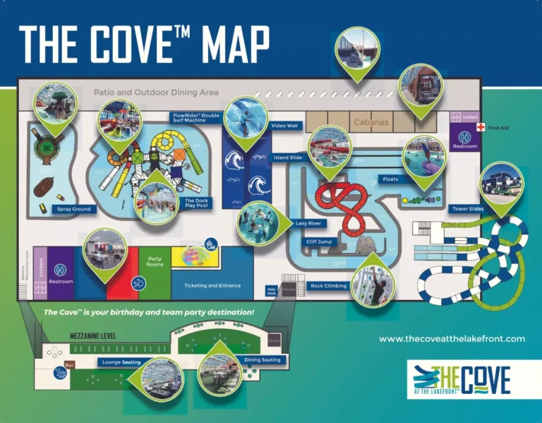 The Cove at The Lakefront Map 2023