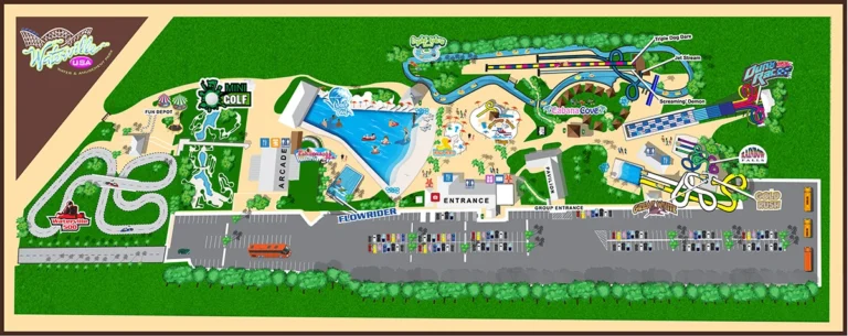 Waterville USA Escape House Map 2021