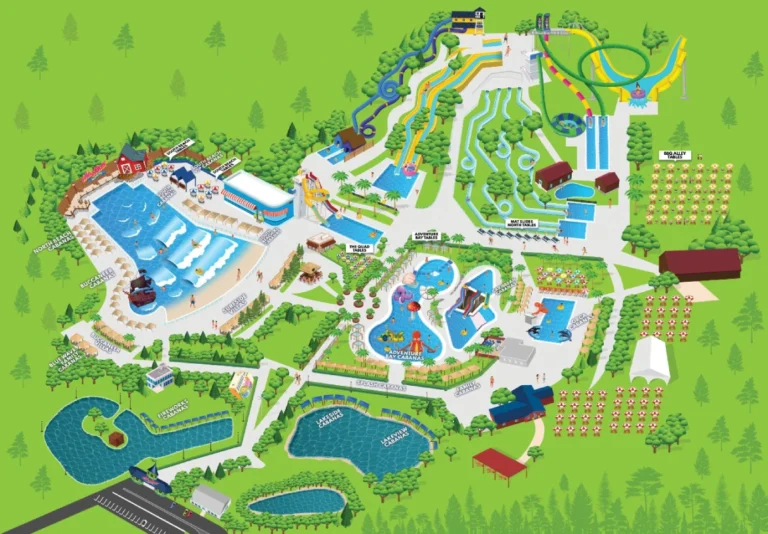 Wild Water Adventure Park Map 2024