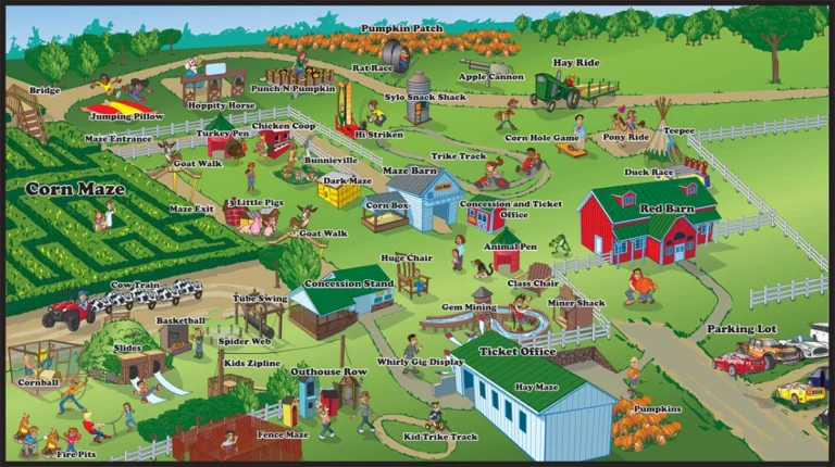 A-mazing Acres Map 2020