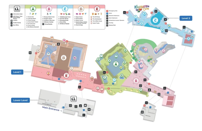 Adventure Aquarium Map 2025