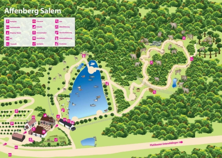 Affenberg Salem Map 2023