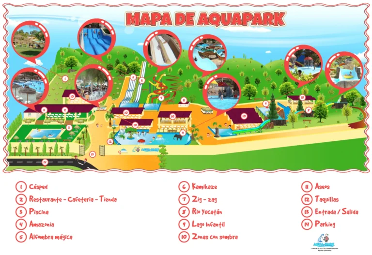 Aqua Park Ciudad Quesada Map 2024