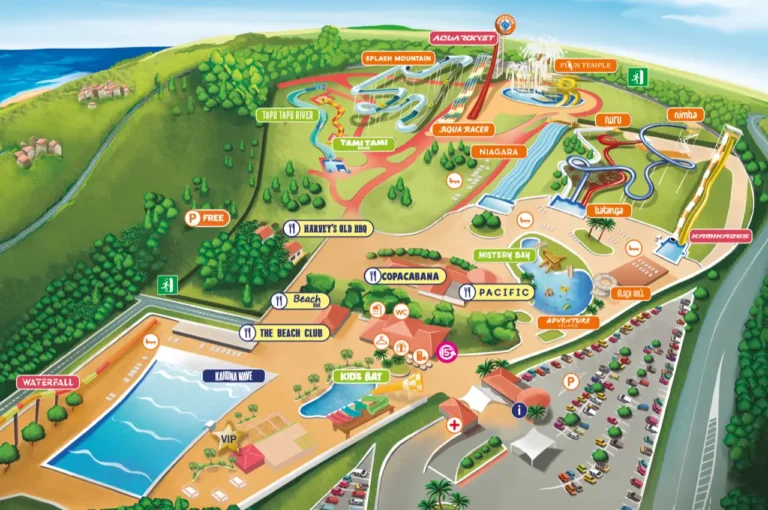 Aquadiver Parc Map 2024