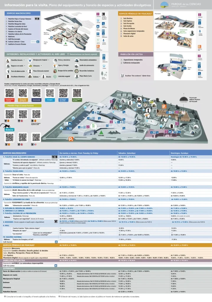 Biodomo Granada Map 2024