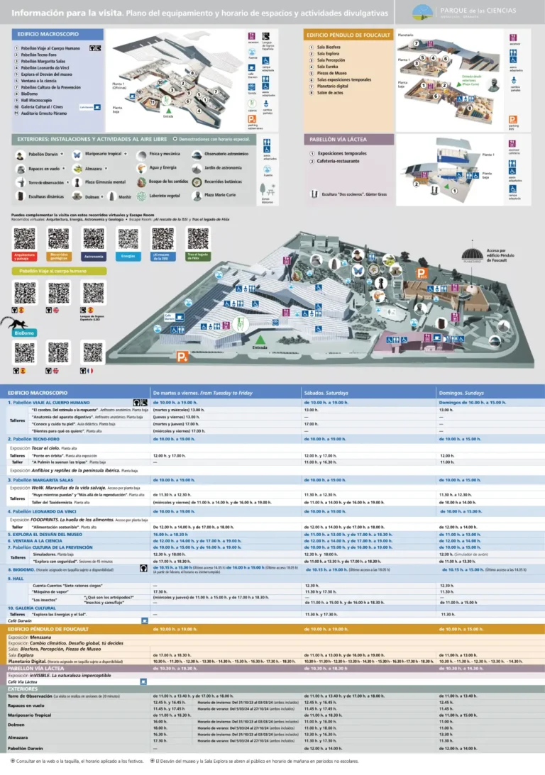Biodomo Granada Map 2024
