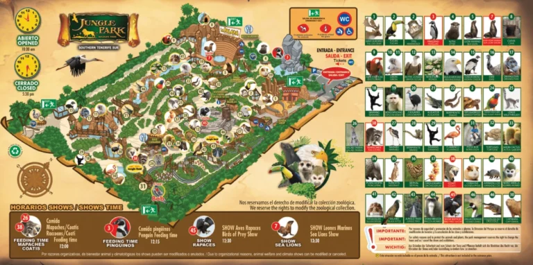 Jungle Park Map 2024