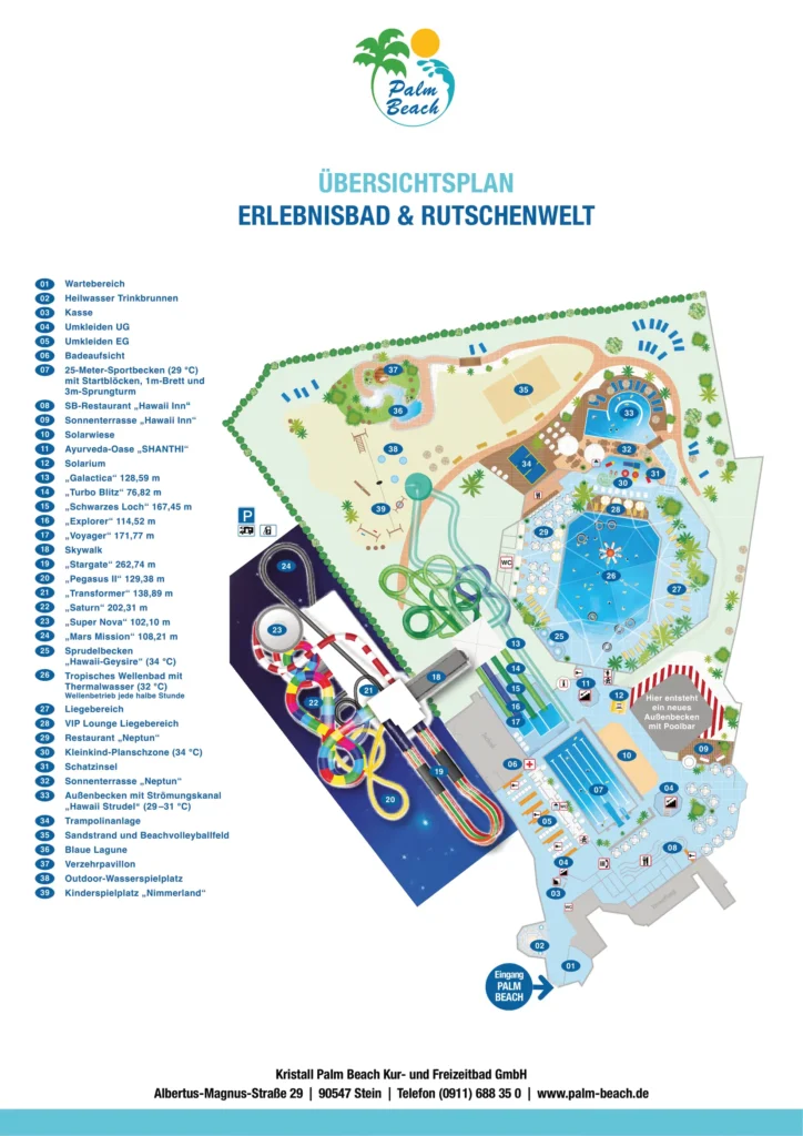 Kristall Palm Beach Map 2020