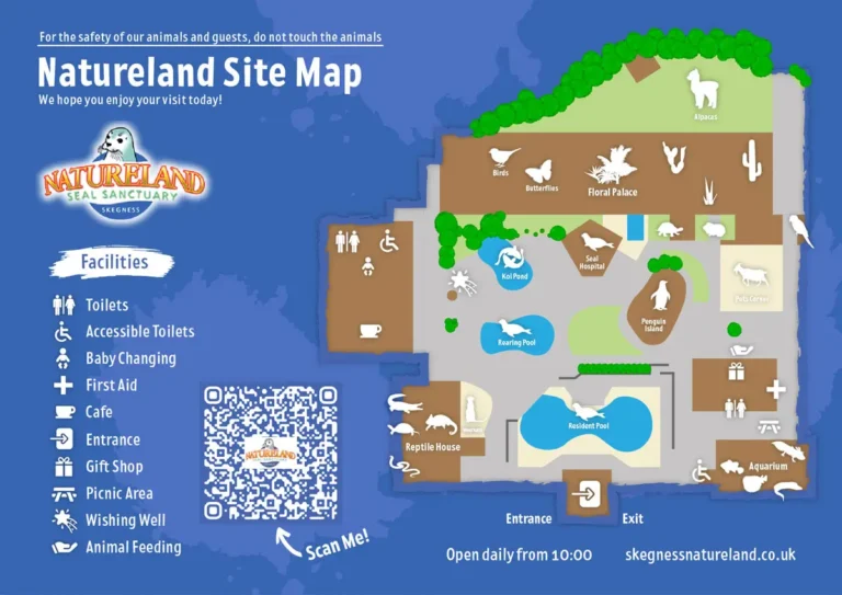 Natureland Seal Sanctuary Map 2024