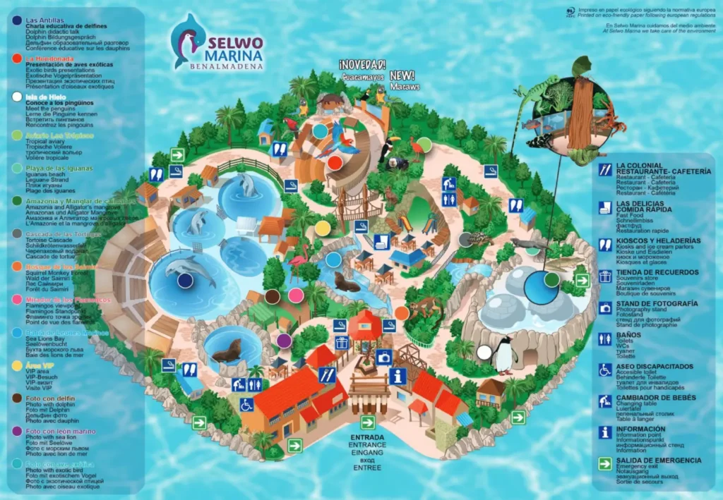 Selwo Marina Map 2022