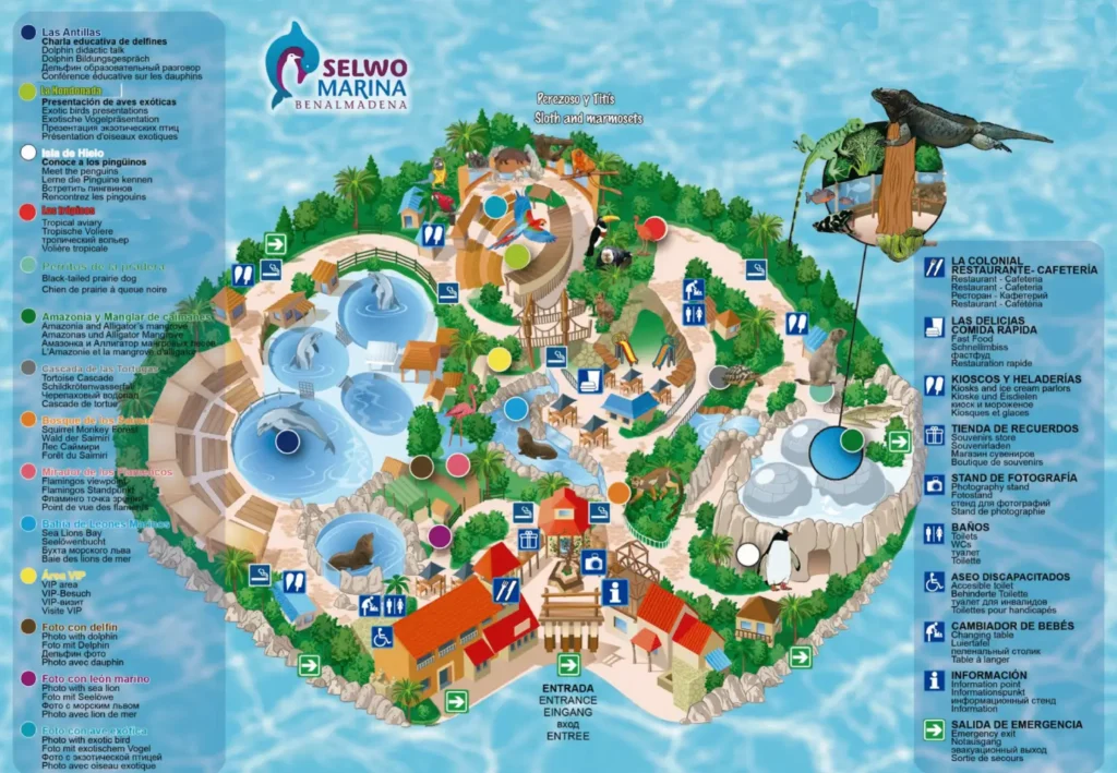 Selwo Marina Map 2024