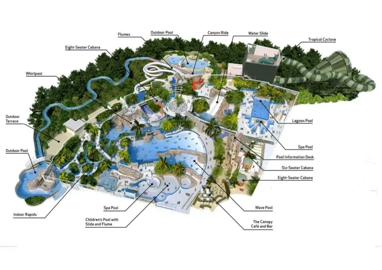 Subtropical Swimming Paradise Map 2023
