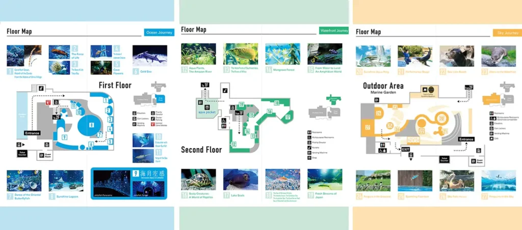 Sunshine Aquarium Map 2022