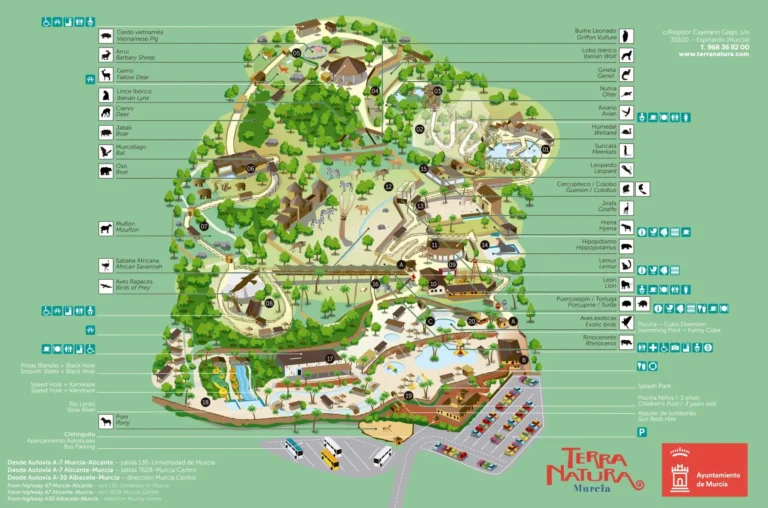 Terra Natura Murcia Map 2023