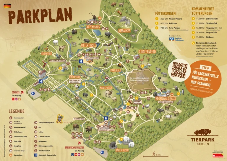 Tierpark Berlin Map 2024