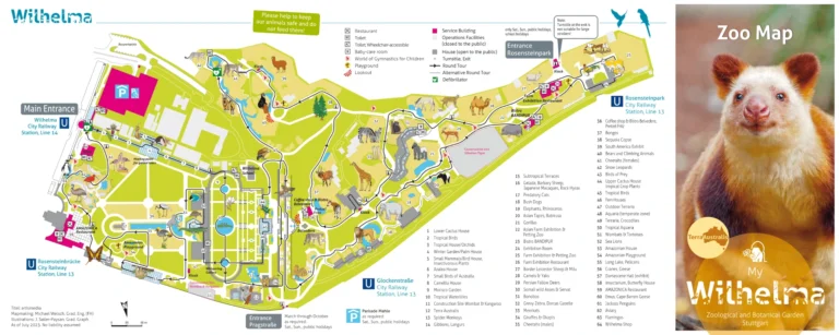Wilhelma Map 2023