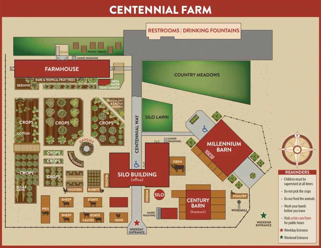 Centennial Farm Map 2017