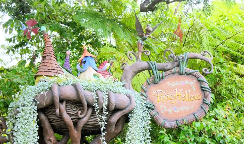 Meet Tinker Bell in Pixie Hollow
