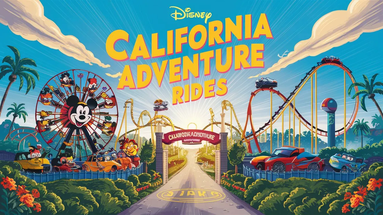 disney california adventure rides list