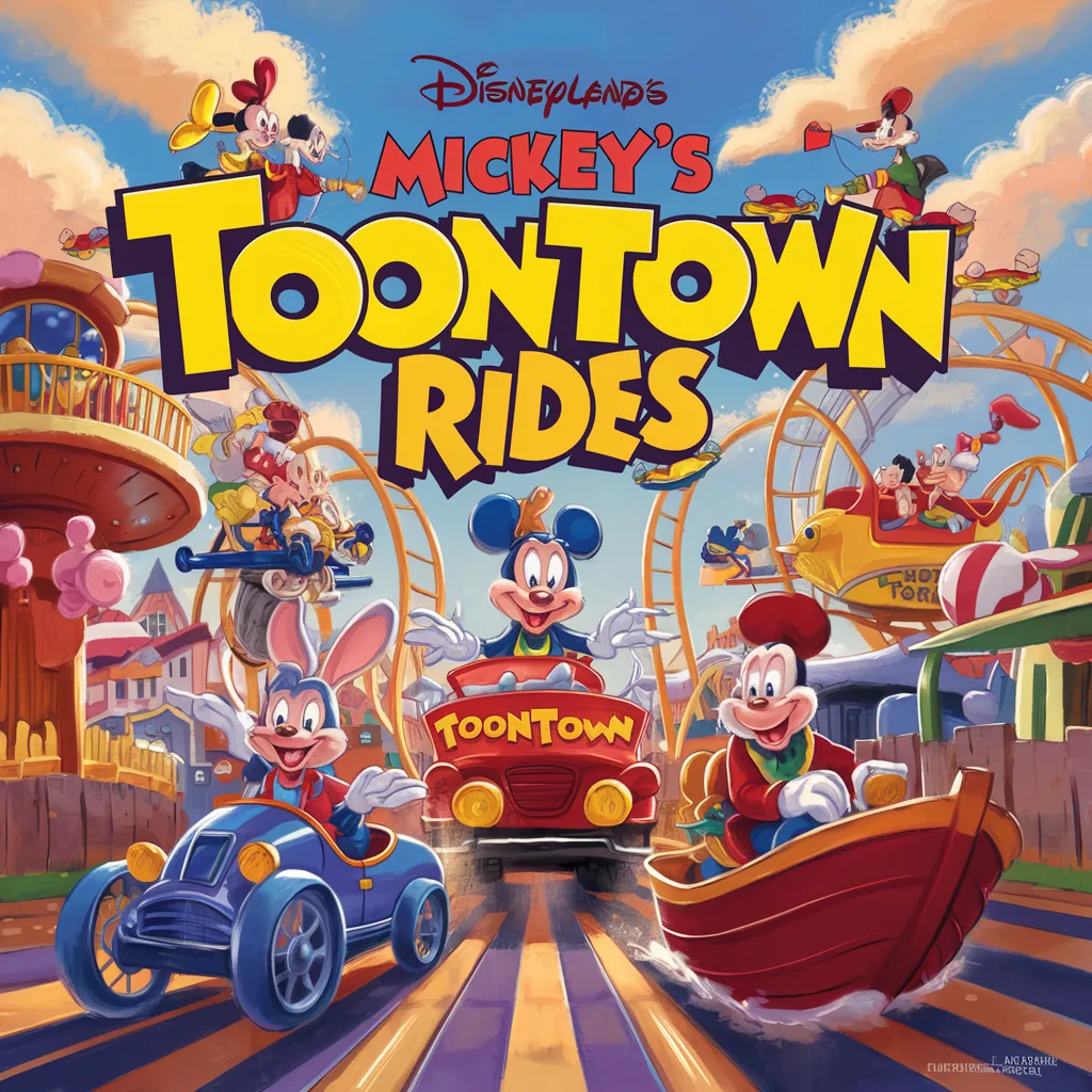 mickeys toontown rides