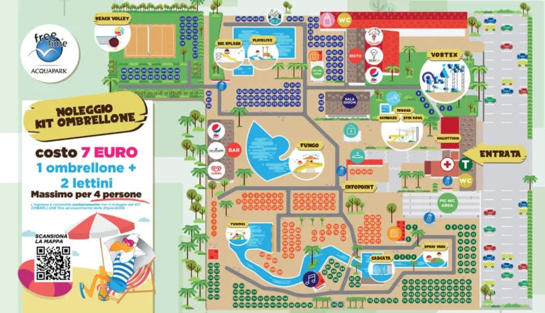 Acquapark Free Time Map 2024