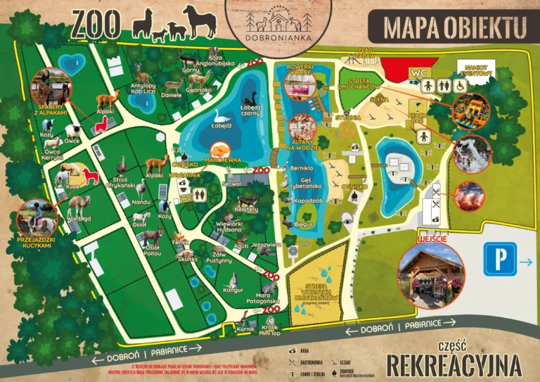 Dobronianka - mini zoo, agroturystyka Map 2023