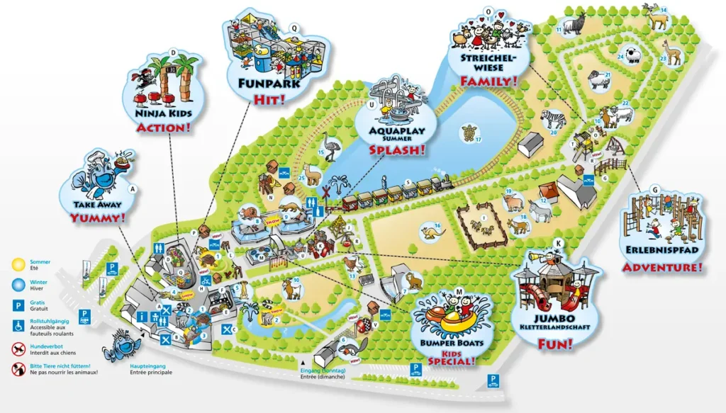 Erlebniswelt Seeteufel Map 2024