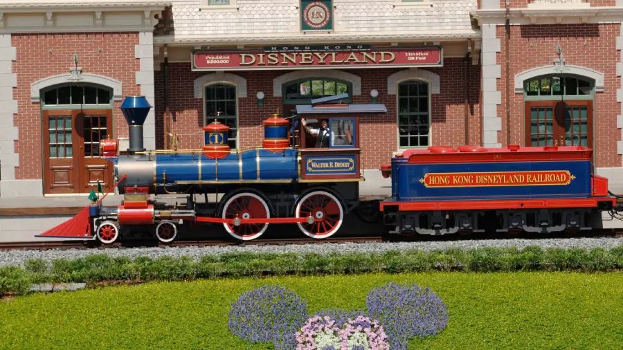 Hong Kong Disneyland Railroad - Main Street Station