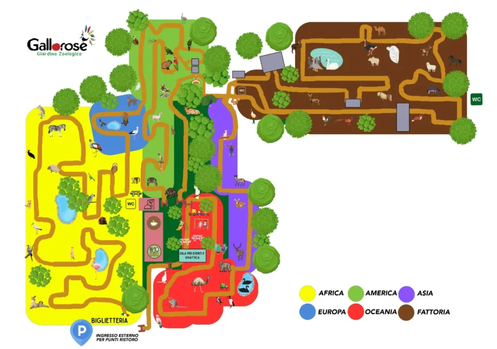 Parc Gallorose Map 2023
