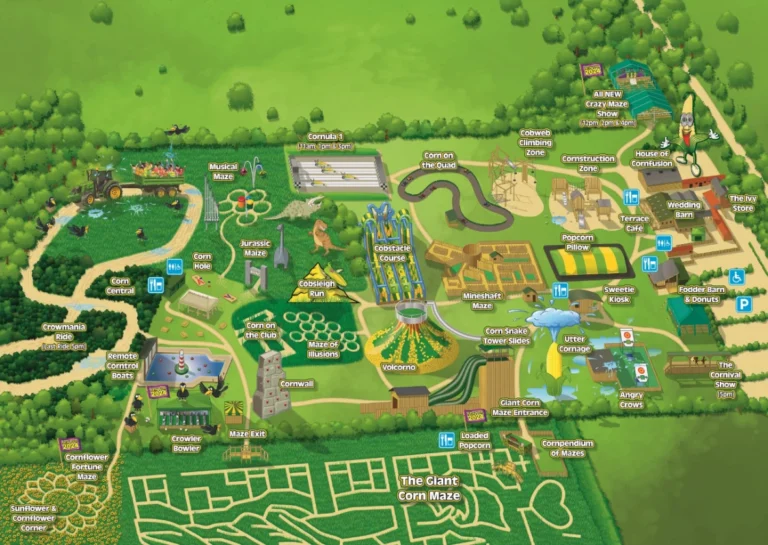 York Maze Map 2023