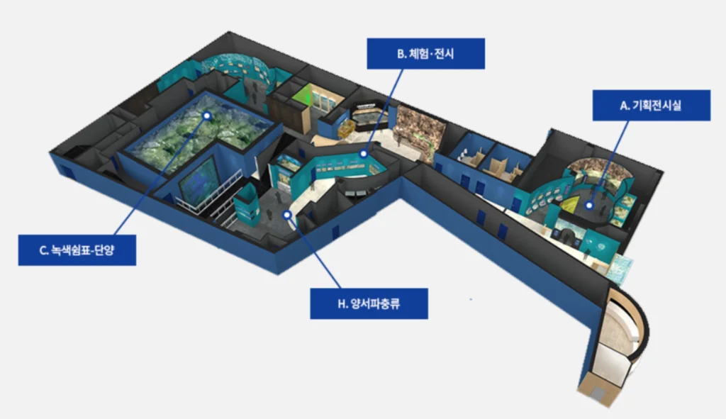 Danuri Aquarium 1 Map 2024