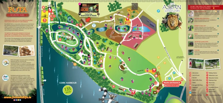 Fota Wildlife Park Map 2023