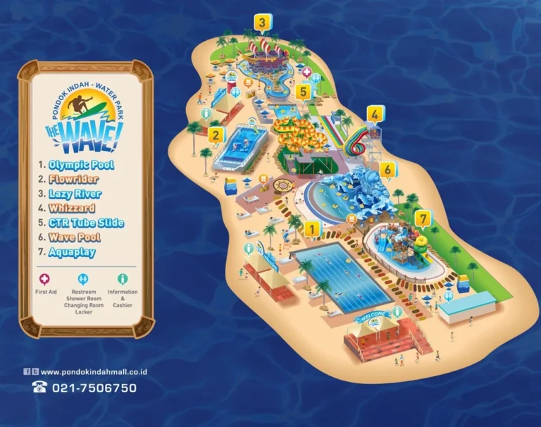 Pondok Indah Water Park Map 2019