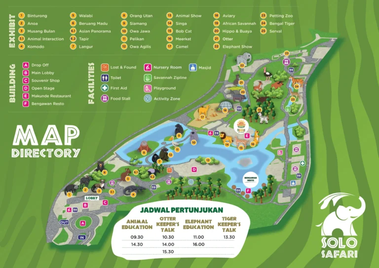 Solo Safari Map 2024