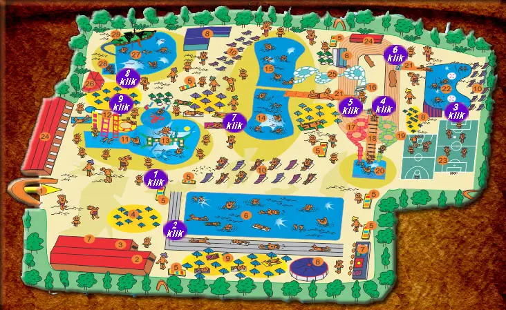 Aquapark Jagodina Map 2022