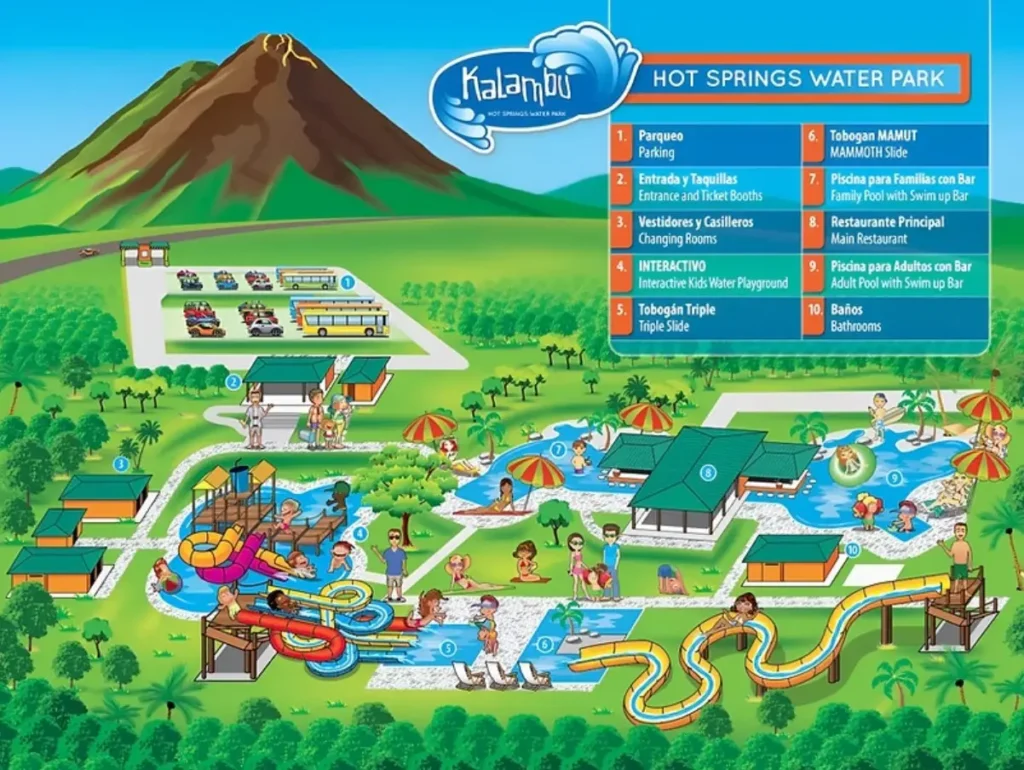 Kalambu Hot Springs Map 2023