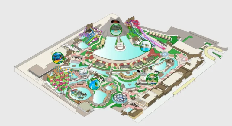 Mana Bay Water Park Map 2023