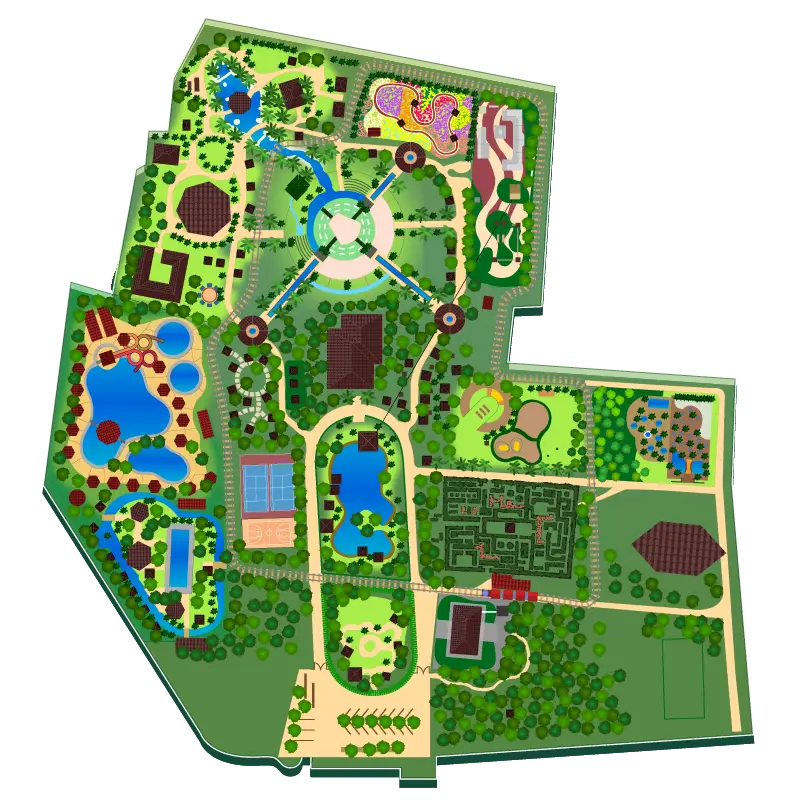 Pasig Rainforest Park Map 2021