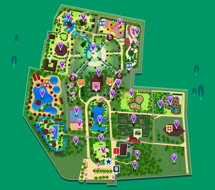 Pasig Rainforest Park Map 2023