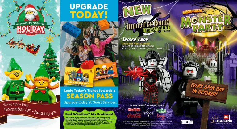 LEGOLAND New York Brick-or-Treat Monster Party Map 1 2024